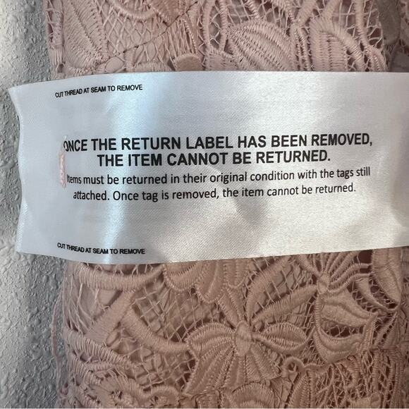 Kay Unger ANGELINA LACE TEA LENGTH DRESS size 4 - Picture 7 of 8